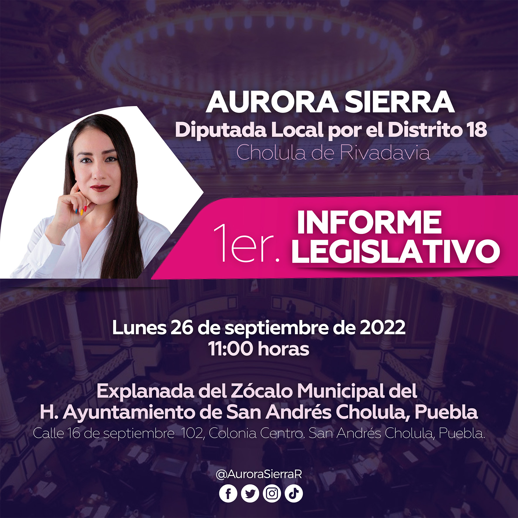 Informe Legislativo El Quetzal De Cholula