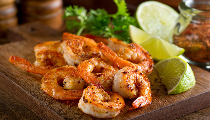 Camarones al mojo de ajo