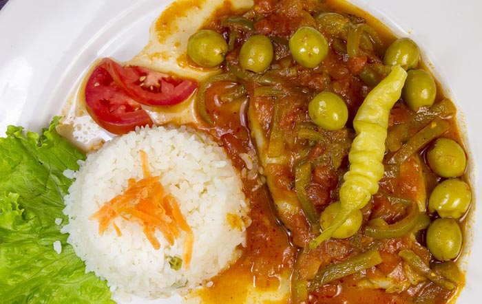 Pescado a la Veracruzana picoso