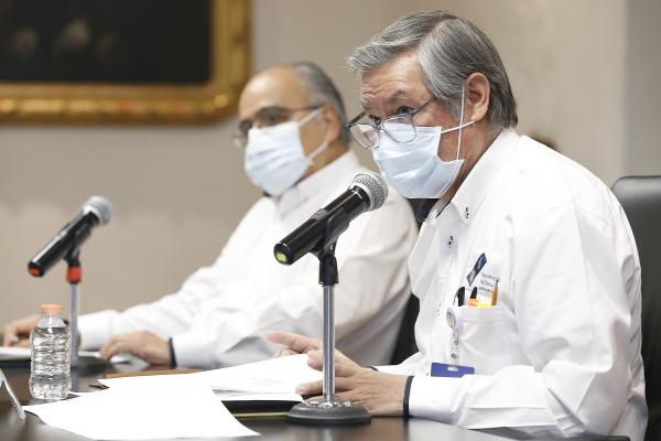 Disminuye el promedio de defunciones por COVID-19: Barbosa Huerta