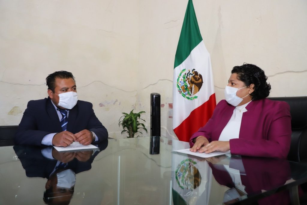 Adalberto Cuautle Pérez asume la presidencia auxiliar de San Rafael Comac