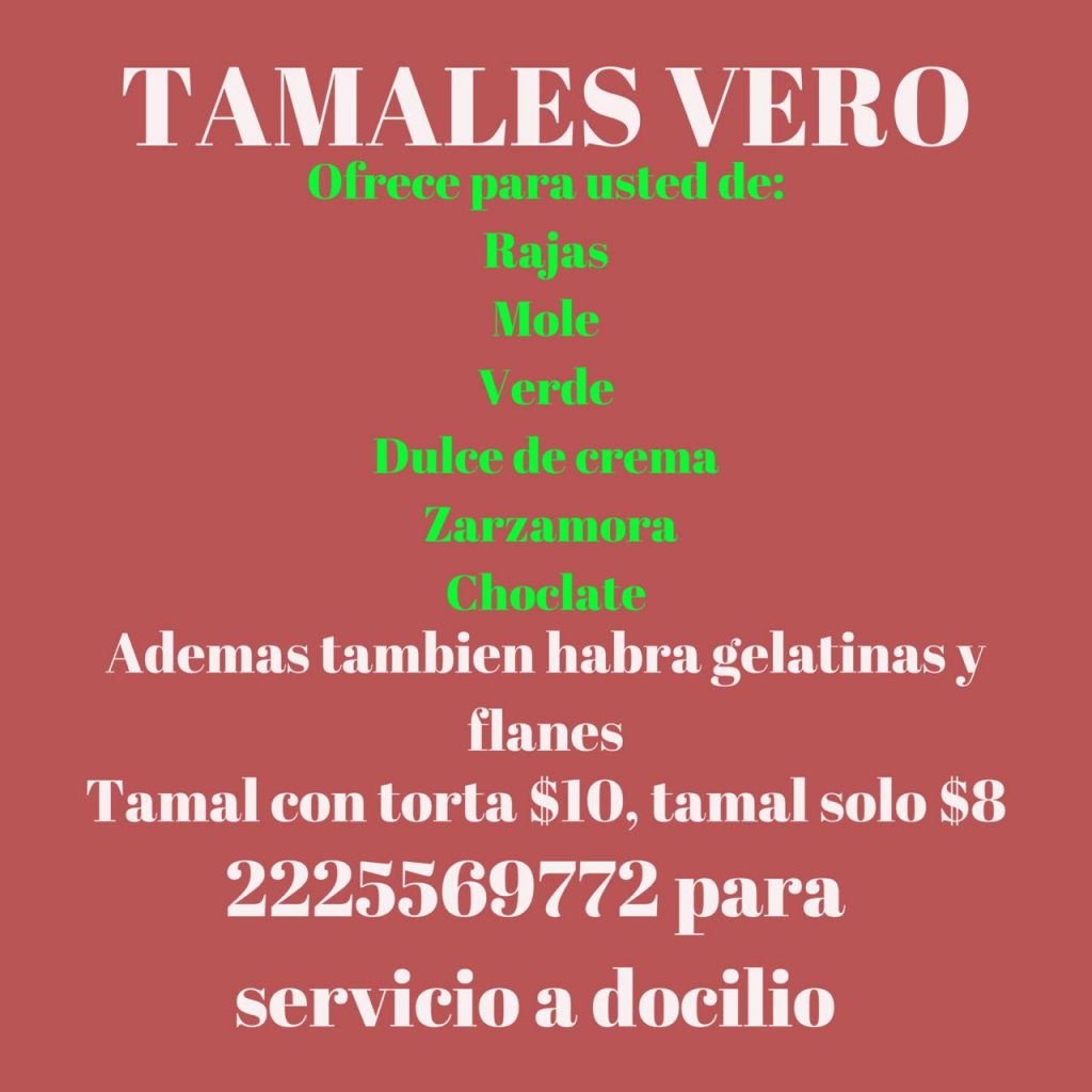 DISFRUTA UN TAMAL