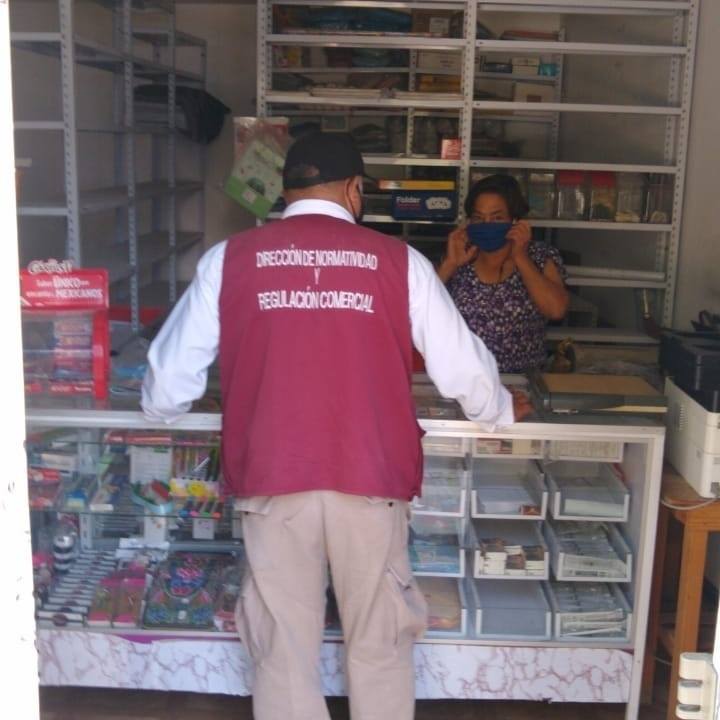 Supervisan que comercios, cumplan con decretos emitidos