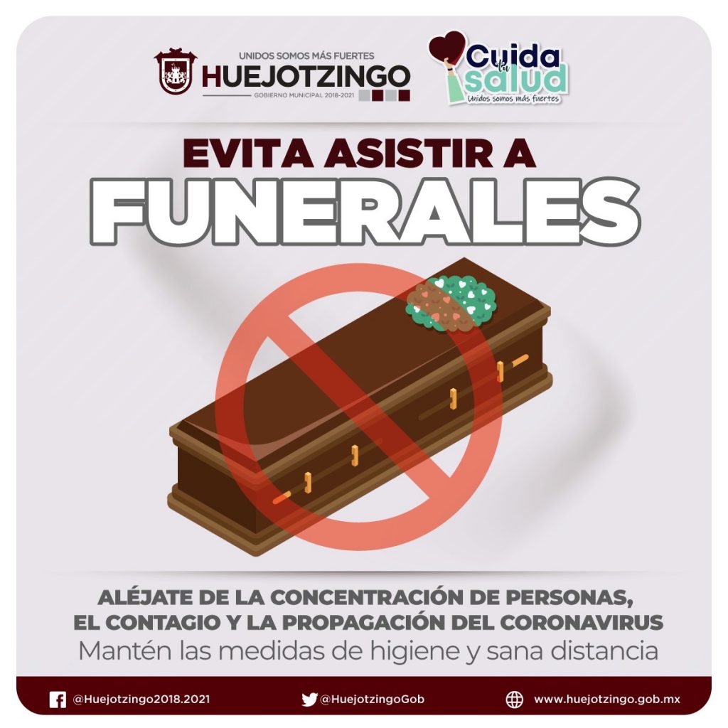 Exhorta ayuntamiento de Huejotzingo a mantener las medidas de higiene y sana distancia