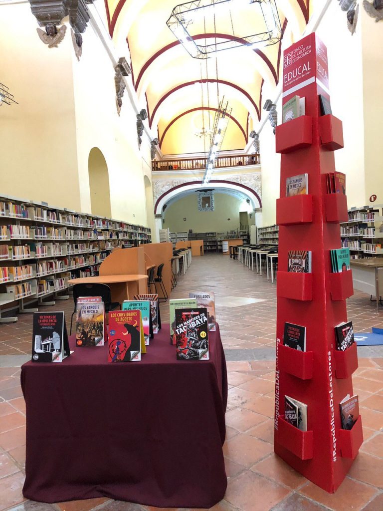 Recibirán 230 bibliotecas públicas del Estado títulos del FCE