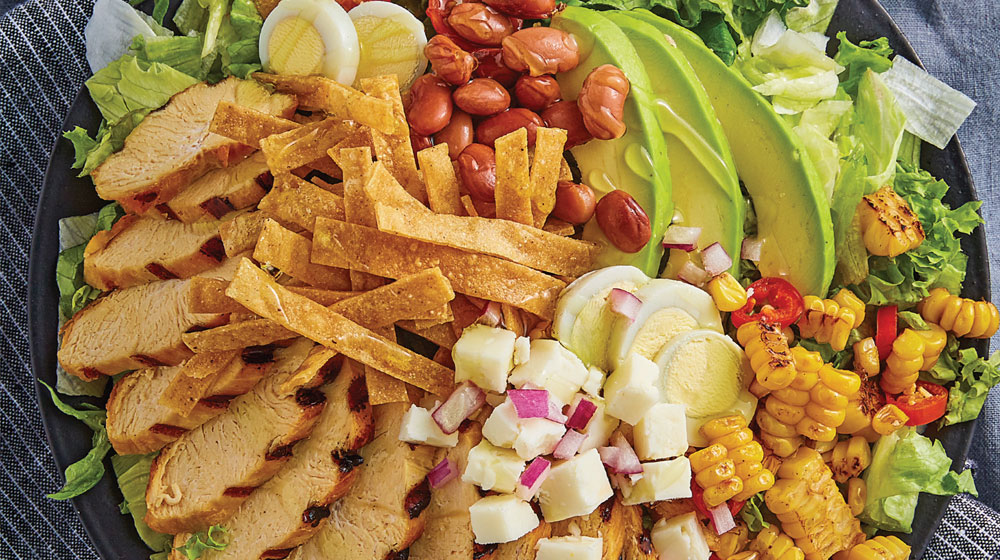 Ensalada mexicana con pollo 