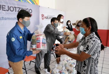 Continúa la sinergia entre el gobierno de Angélica Alvarado y empresas de Huejotzingo