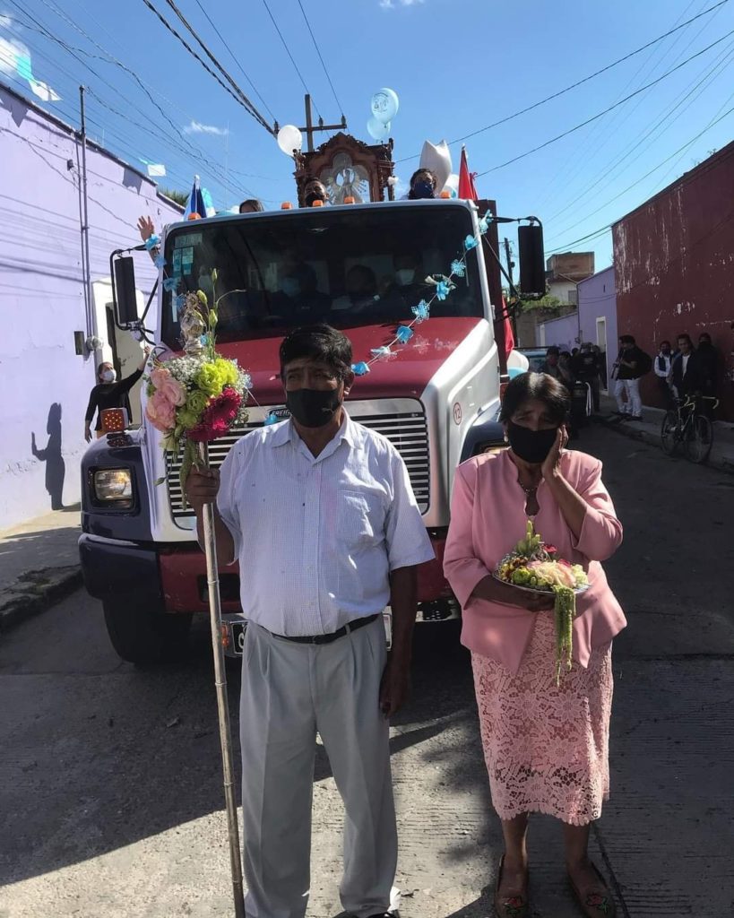 A 6 meses de encierro, baja la virgen de los Remedios