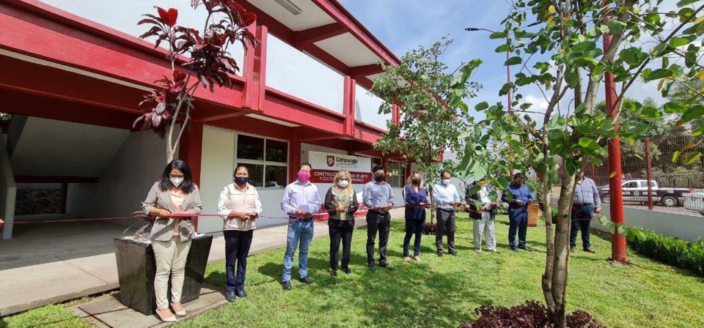 Inauguran ampliación de la Casa de Arte y Cultura de Coronango