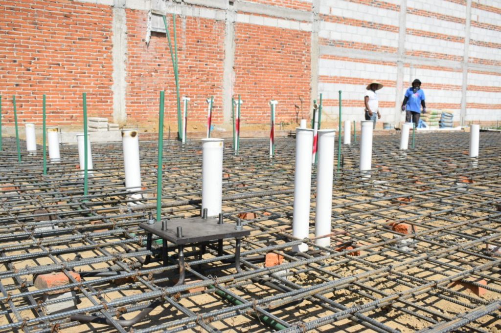 Los trabajos para la guardería, avanzan