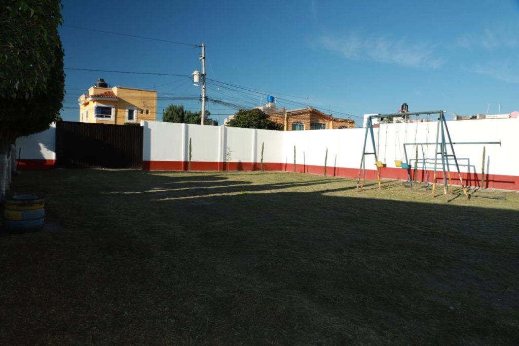 CAIC de la cabecera con barda perimetral