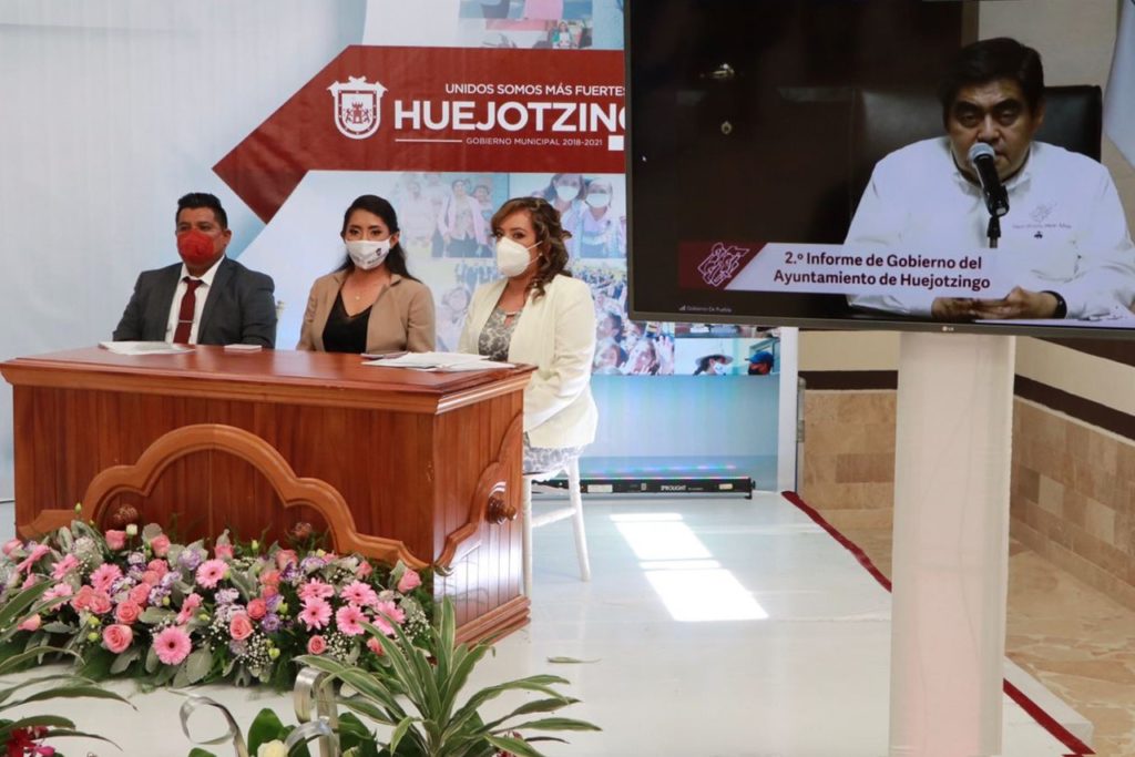 Angélica Alvarado, rindió su 2do informe