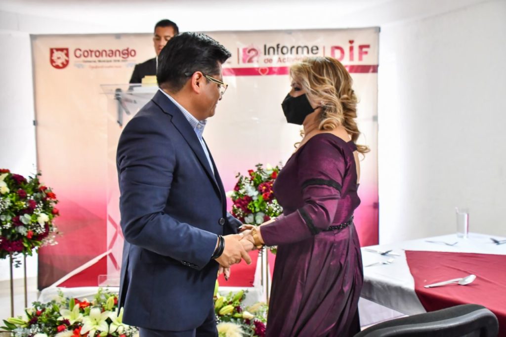 Fidelia Cuautle, rinde su 2º Informe como presidenta del DIF de Coronango