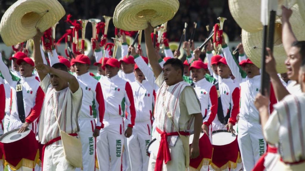 Ejército ensaya escenificación conmemorativa de la Revolución Mexicana