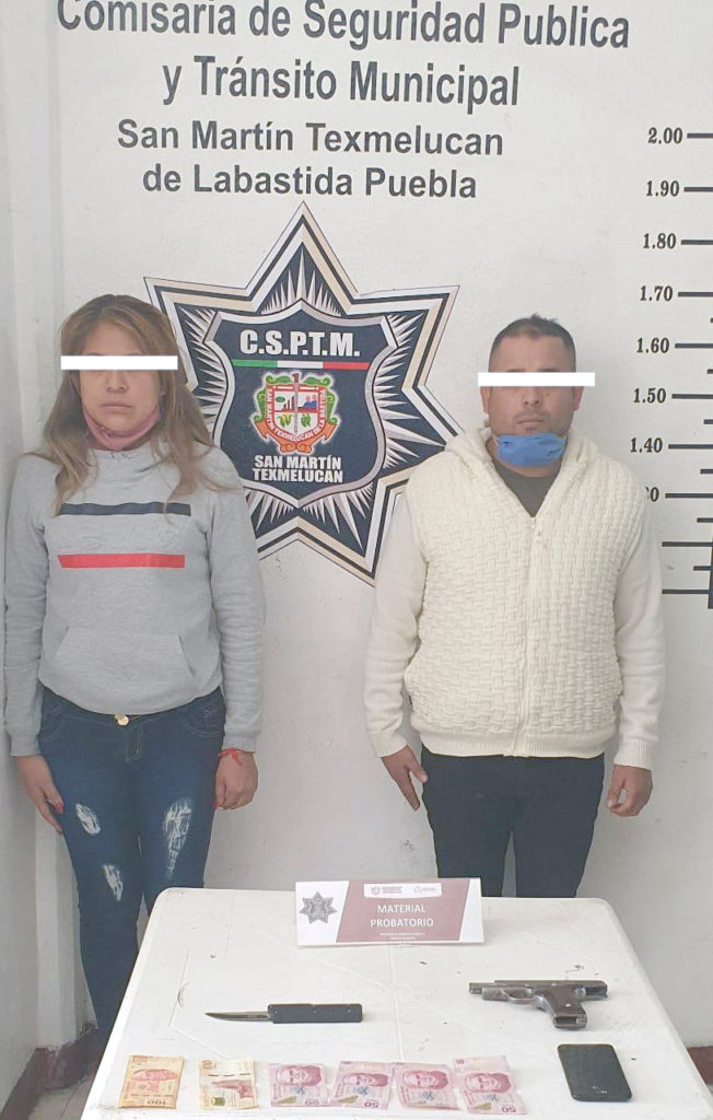 Los agarran y acababan de asaltar a un sujeto