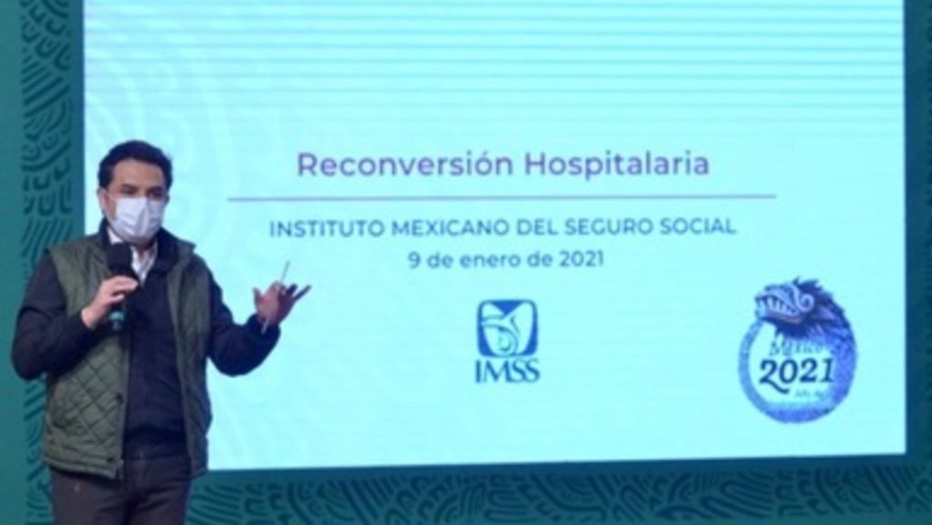 IMSS Puebla reconvierte hospitales codiv-19