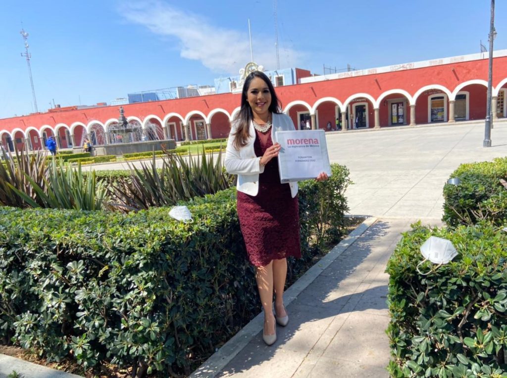 Tonantzin Fernández, iría por MORENA
