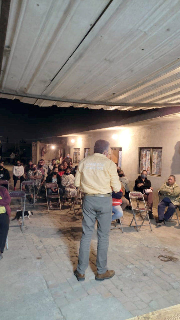 Agustín De Teresa, recorrió Juan C. Bonilla