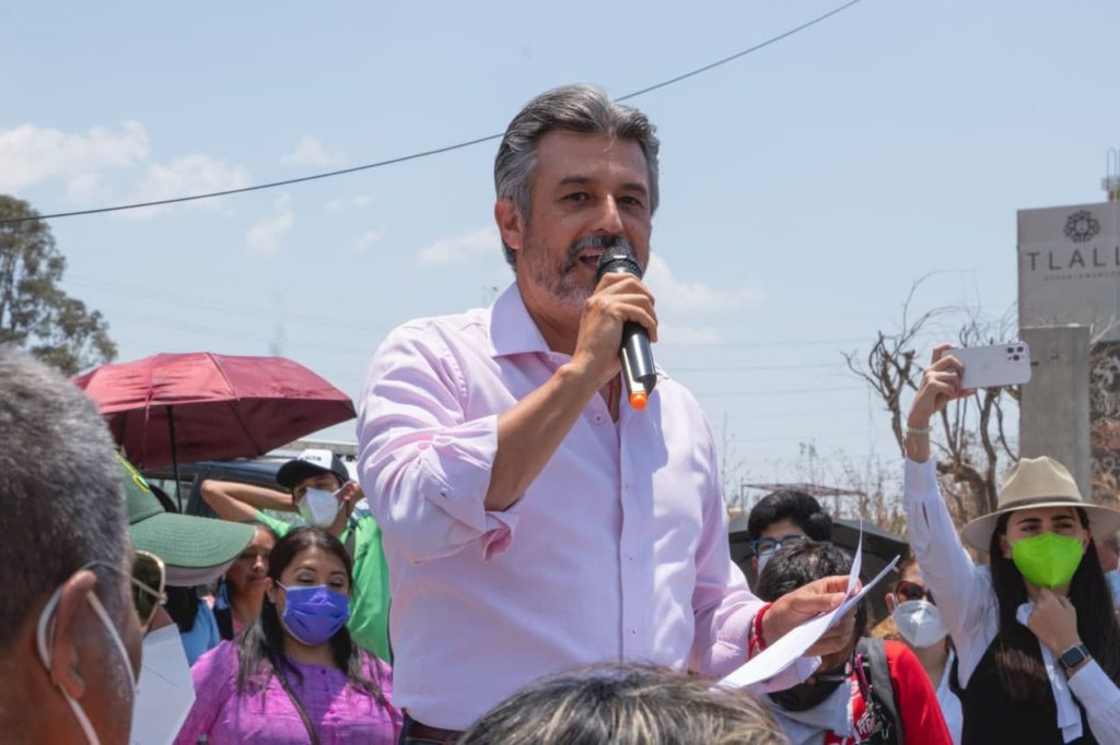 Felipe Sandoval, se registró como independiente a la Pdcia de SACH