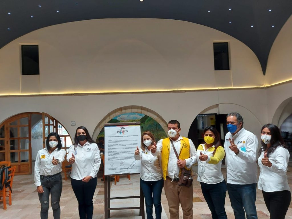 Humberto Aguilar Coronado “El Tigre”, ratifica sus compromisos con los grupos vulnerables