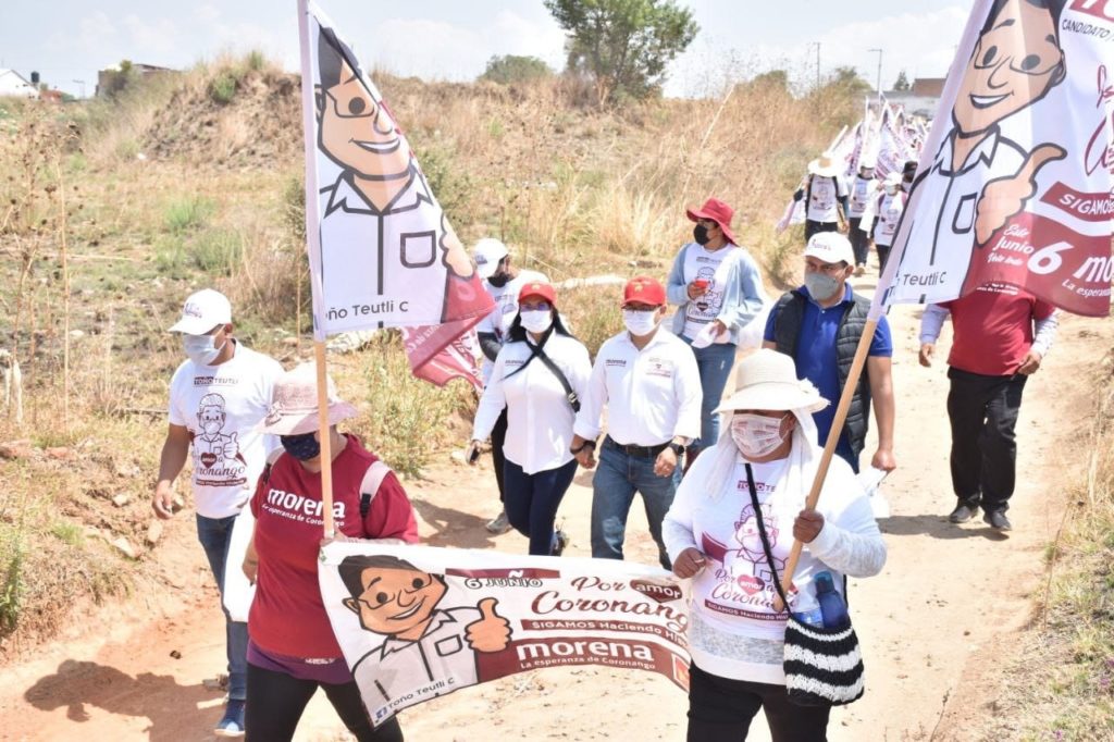 Continuaremos mejorando los servicios públicos en Coronango: Toño Teutli
