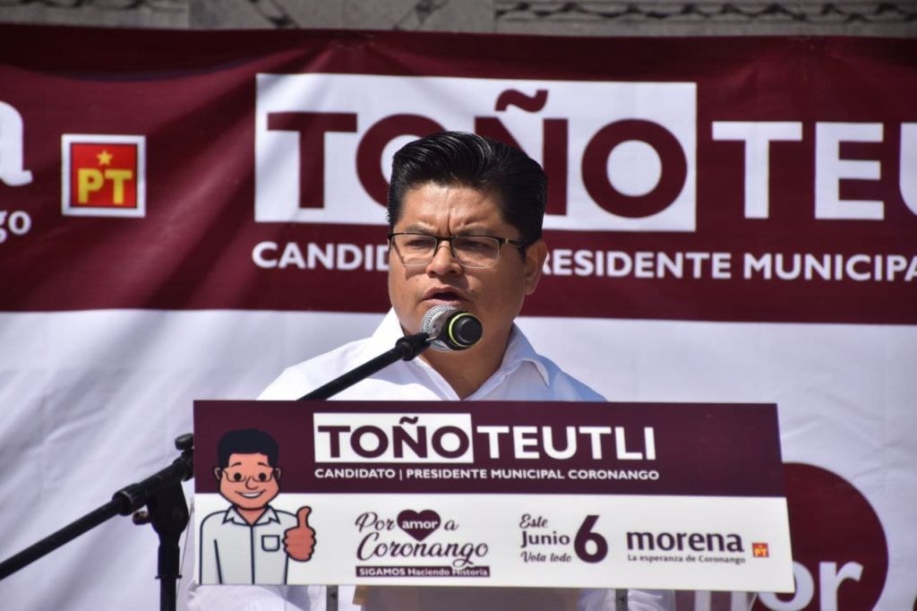 Daremos continuidad al cambio verdadero en Coronango: Toño Teutli