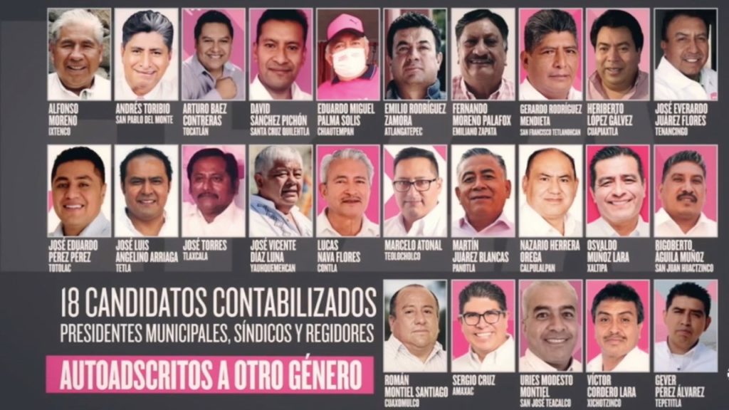 Polémica en Tlaxcala, partido registra presuntos candidatos trans y oculta identidad