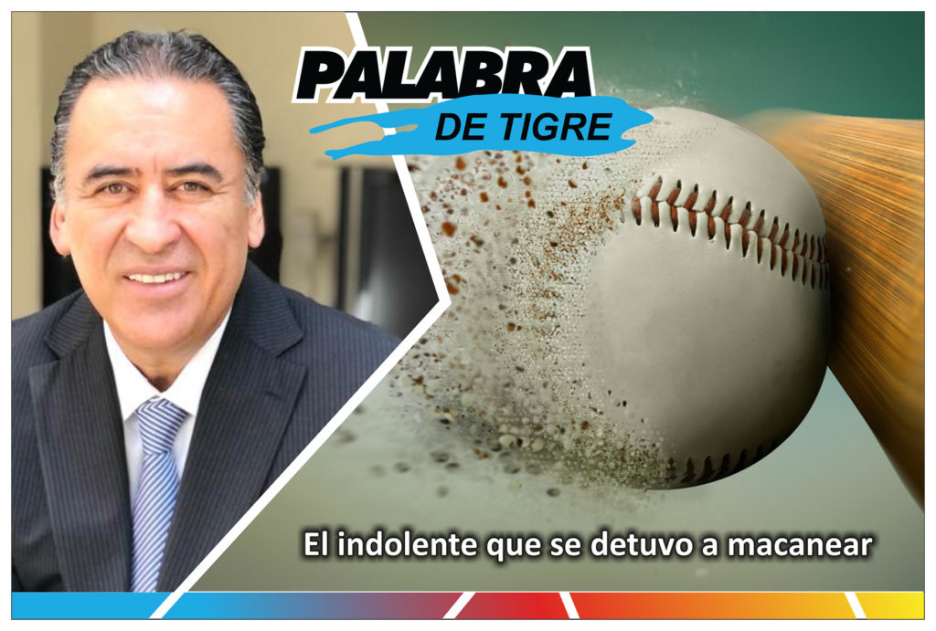El indolente que se detuvo a macanear