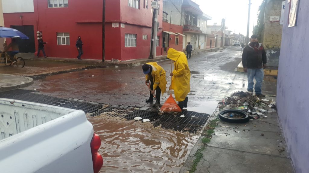 Atendió gobierno de San Pedro Cholula a vecinos afectados por lluvia