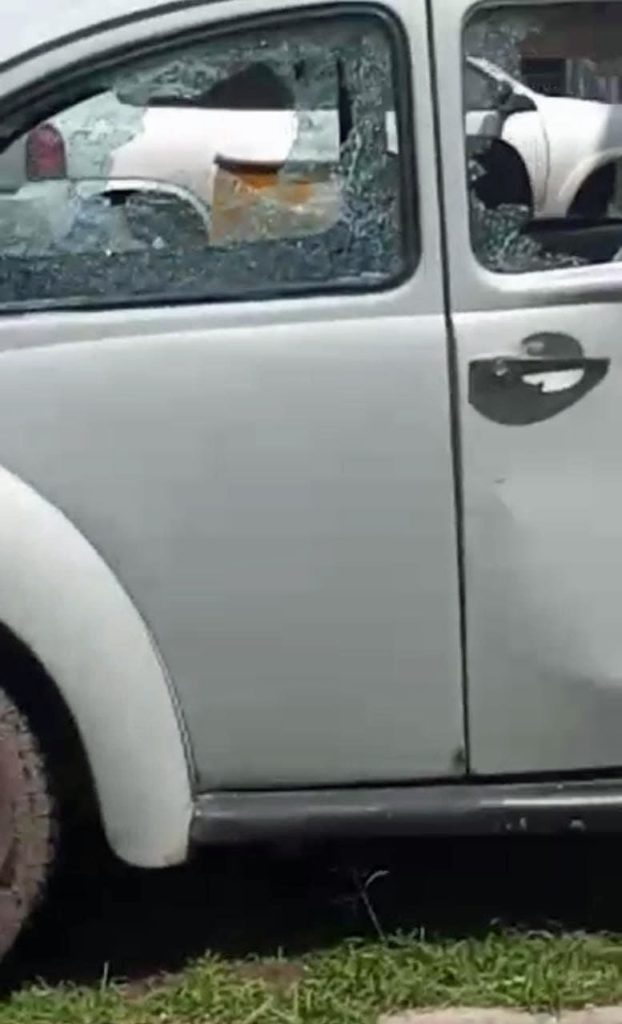 Detiene policía de Coronango a mujeres por presunta alteración del orden público y daños a propiedad ajena