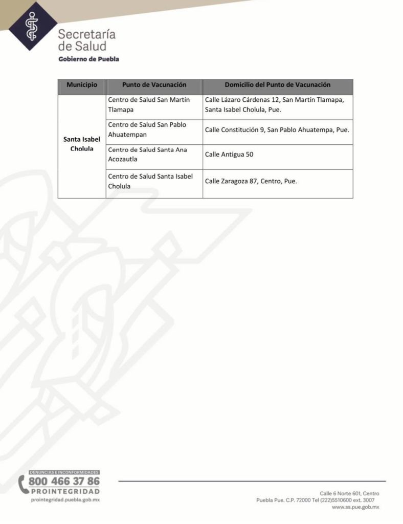 JORNADA DE VACUNACION