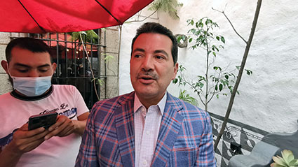 La feria está en stand by: Arriaga Lila