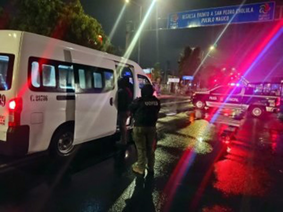 “Pasajero Seguro”, previene asaltos a pasajeros