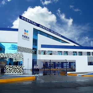 Hospital Cholula llega al 42% de casos  covid-19