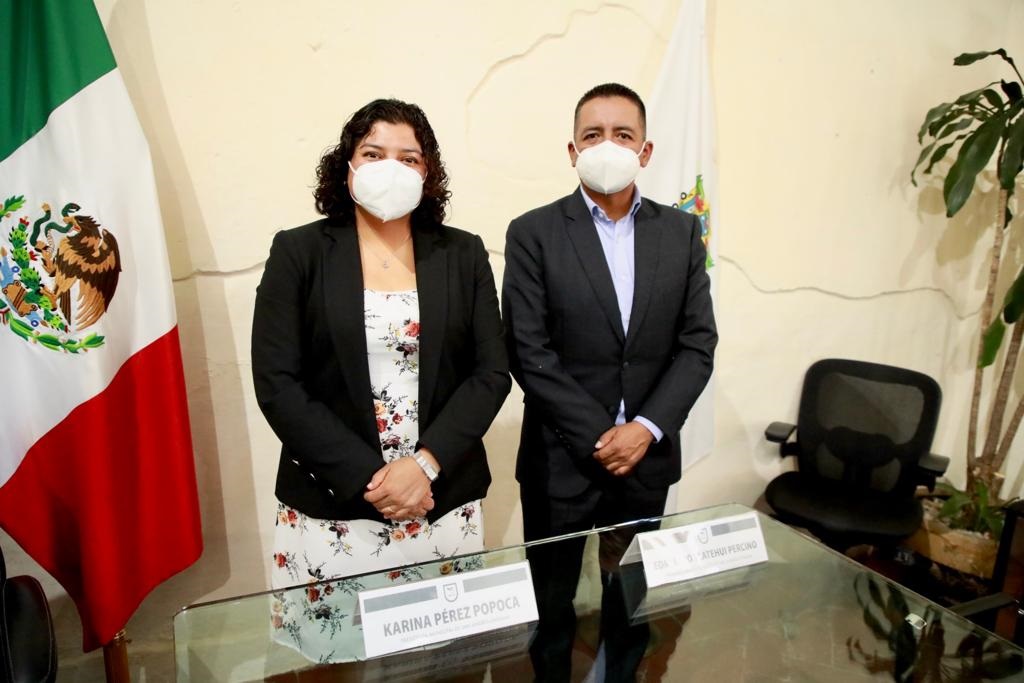 Pide Karina Pérez Popoca sentar un precedente en el proceso de entrega-recepción