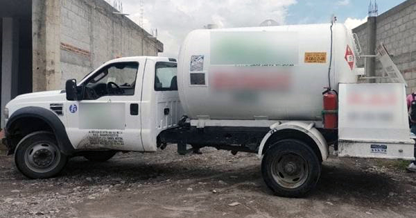 Asegura Policía Estatal a tres personas por no acreditar posesión de gas LP