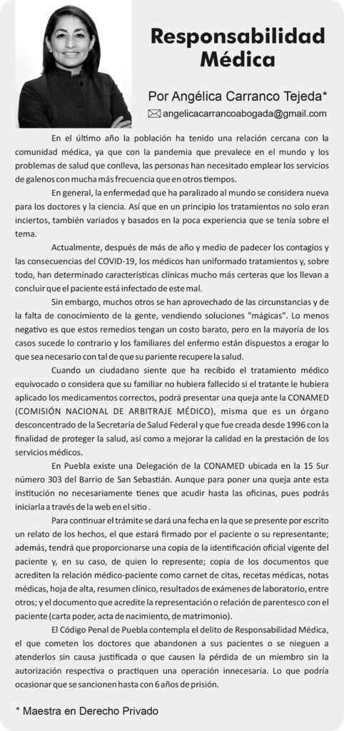 Responsabilidad Médica