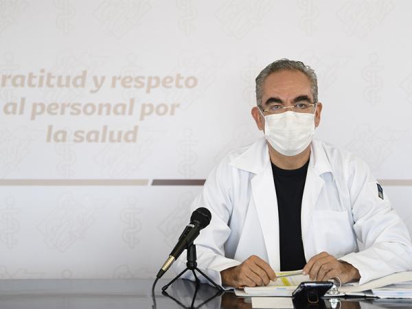 Reporta Puebla 550 nuevos casos de COVID-19 en las últimas horas
