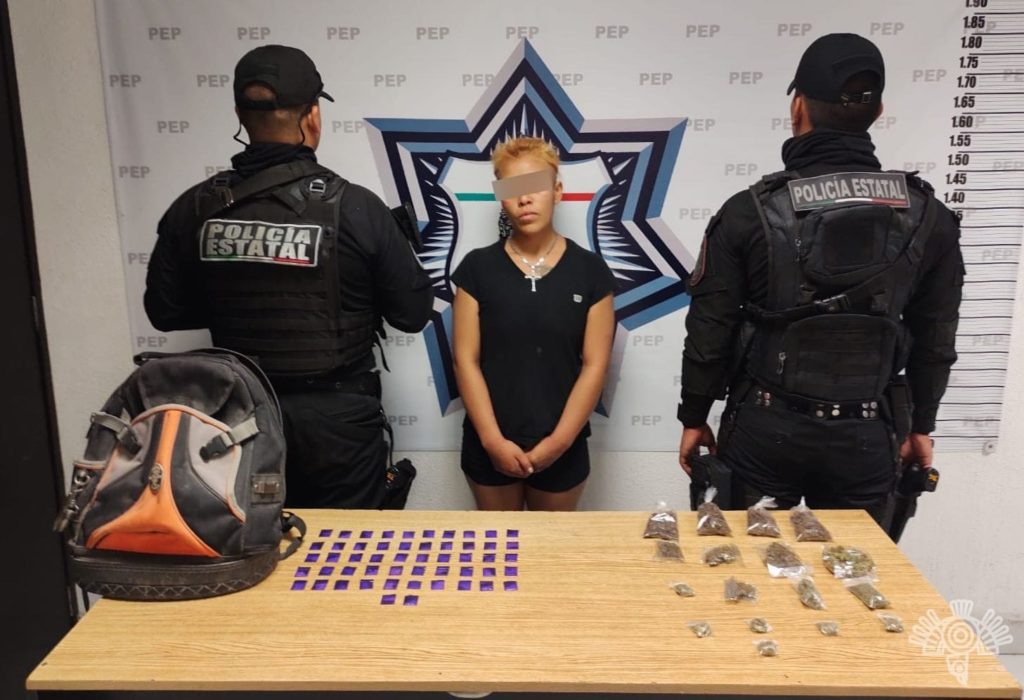 Detiene Policía Estatal a presunta narco-vendedora
