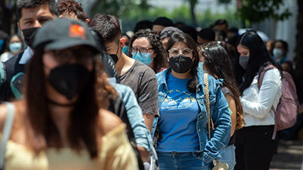 México registra 18 mil 809 nuevos contagios de COVID-19 y 447 muertes