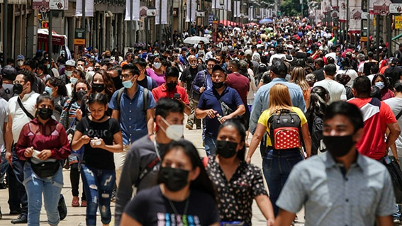 México suma 23 mil 642 casos de COVID-19, segunda cifra más alta de la pandemia
