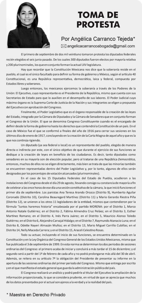 Toma de Protesta