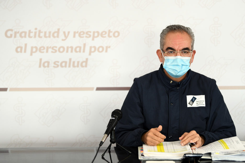Llega a Puebla medio millón de vacunas de AstraZeneca y SinoVac, reporta Salud