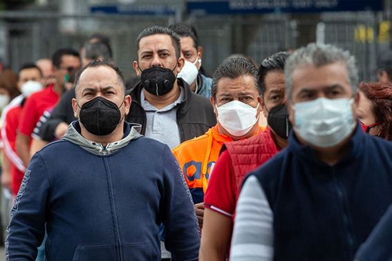 México reporta 224 muertes y 5 mil 139 contagios de covid