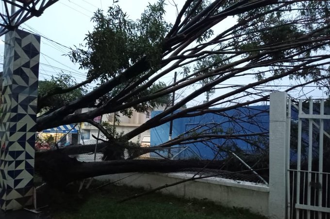 Calles como ríos, el pasado lunes