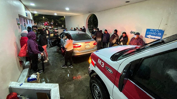 México registra 725 muertes y 17 mil 409 nuevos contagios en 24 horas por covid