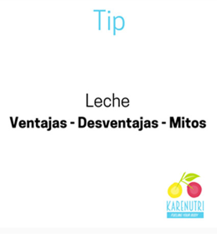 Ventajas, Desventajas y Mitos  de la Leche 