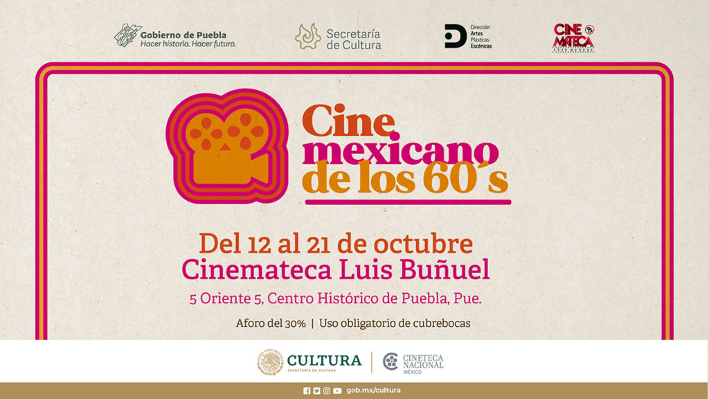 En la Cinemateca Luis Buñuel, Cultura presentará “Ciclo de Cine Mexicano de los 60’s”