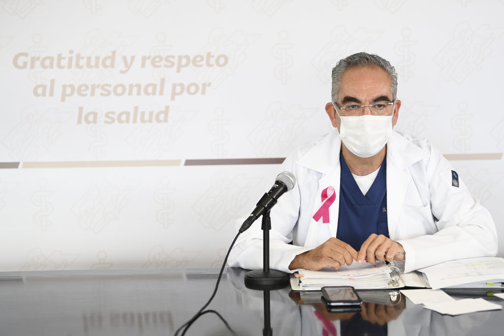 Cierra Puebla semana con tendencia a la baja en casos de COVID-19: Salud