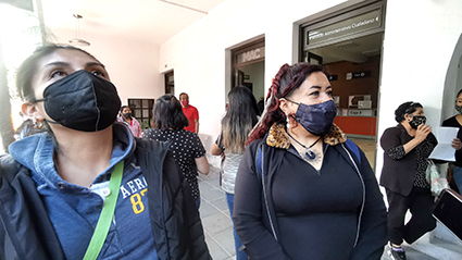 Comerciantes de temporada en zona del kiosco